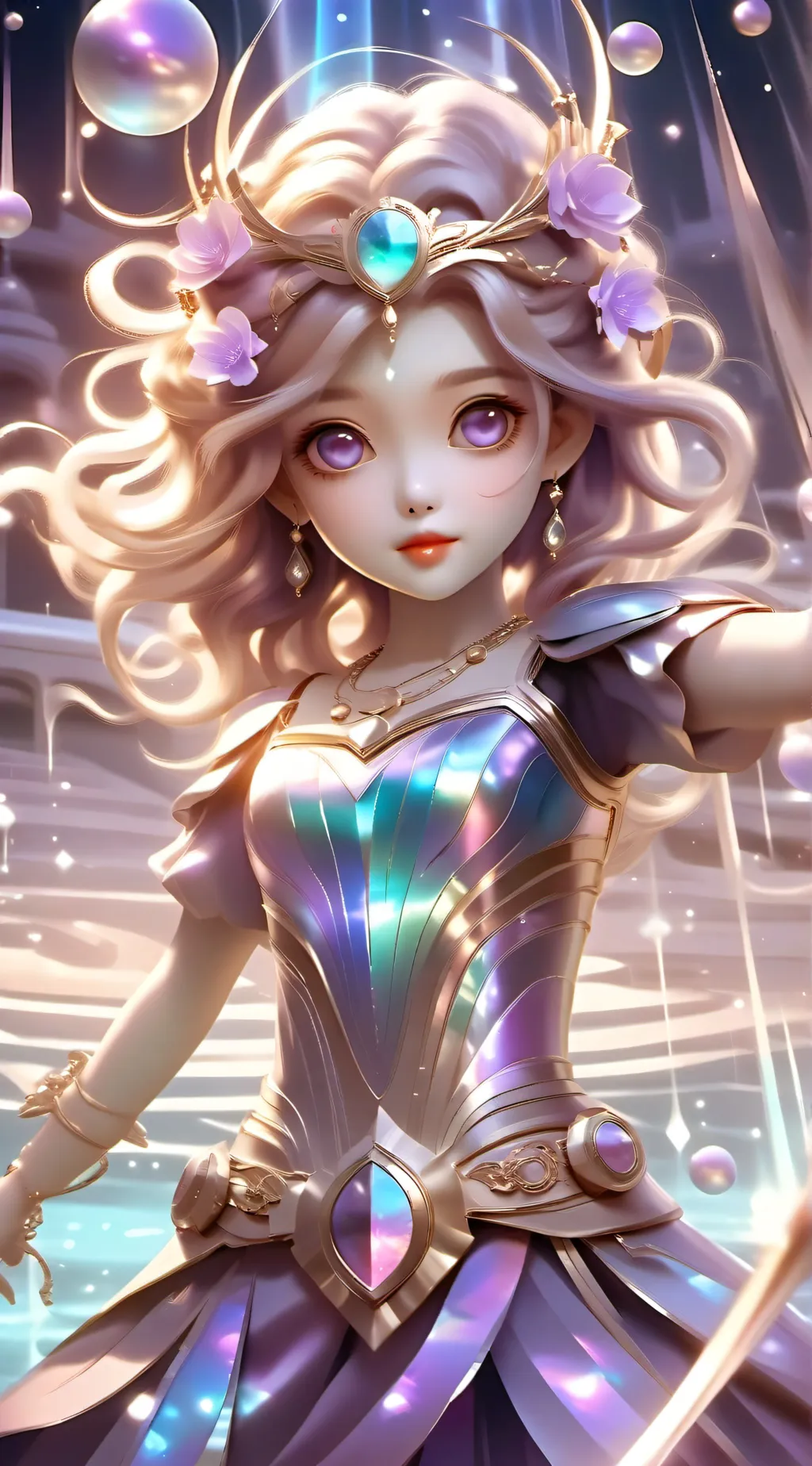ai character: kayla background