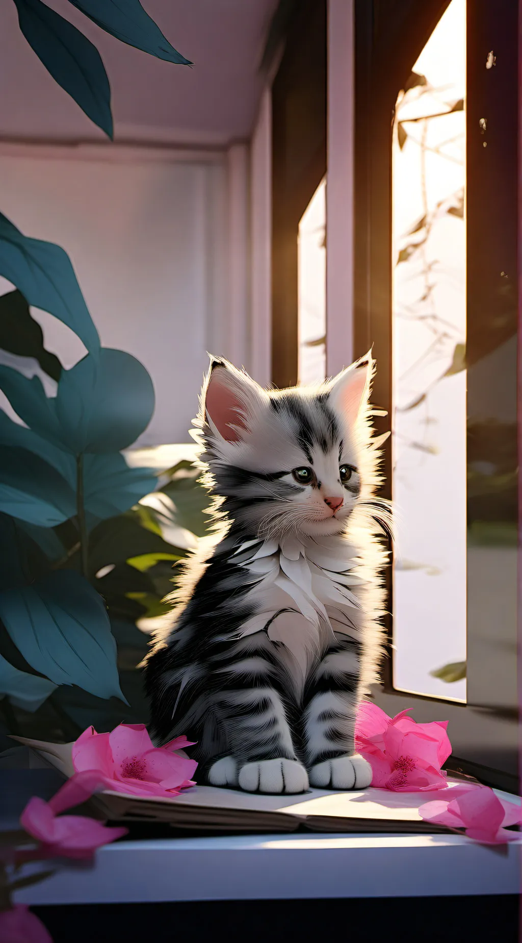 Talkie AI - Chat with Kit (newborn cat)