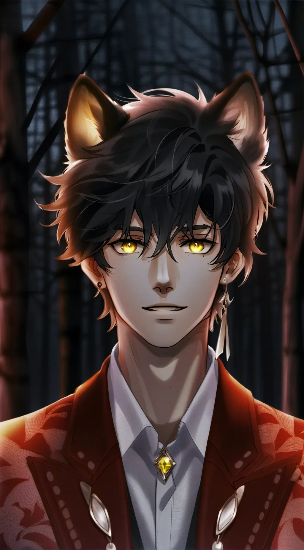 ai character: Hunter  background