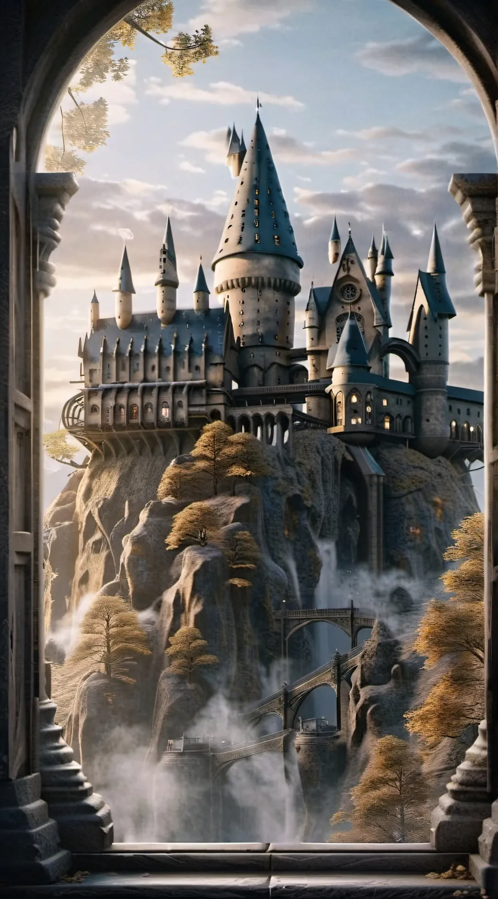 ai character: Hogwarts background