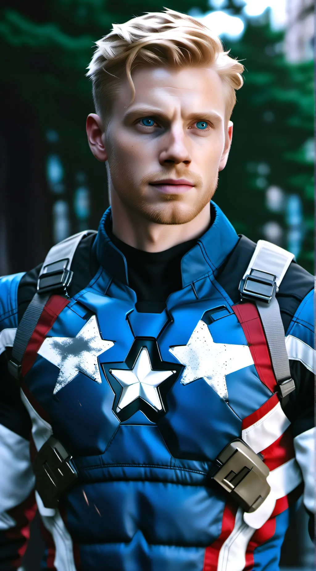 ai character: Steve Rogers background
