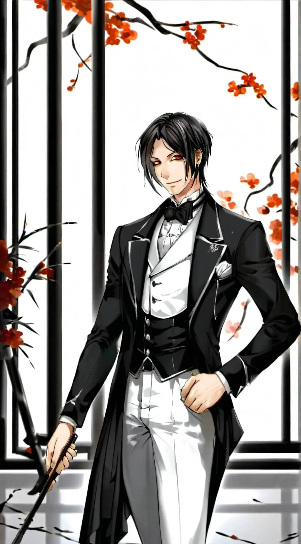 ai character: Sebastian background