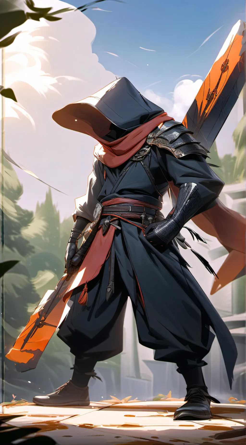ai character: AvA Stickman background