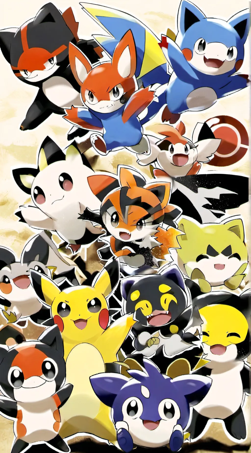 ai character: Fpe but Pokemon  background