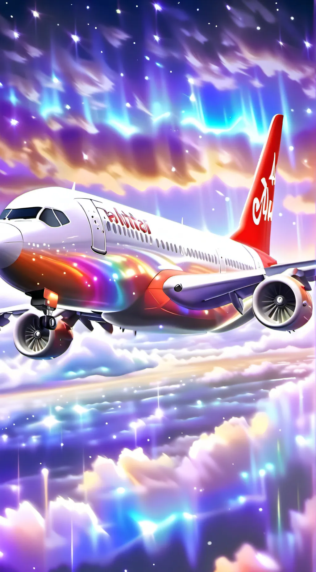 ai character: AirAsia A320-200 background