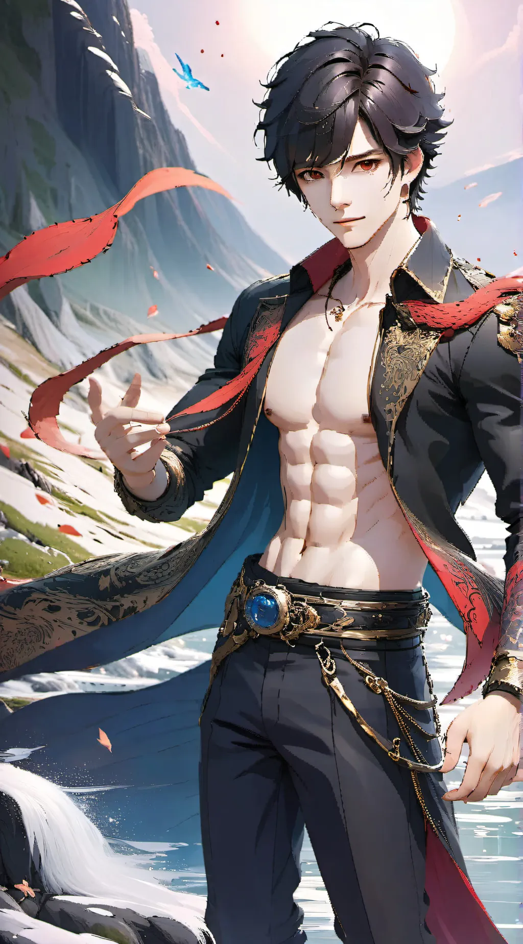 ai character: David  background