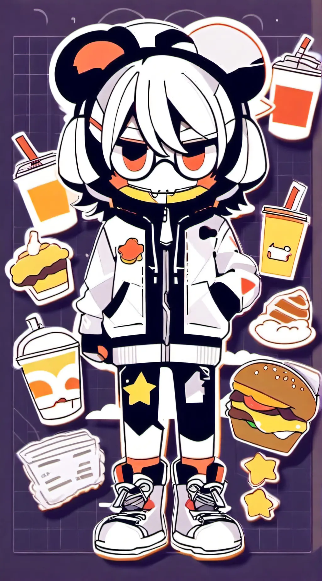 ai character: Cofi x Chee background