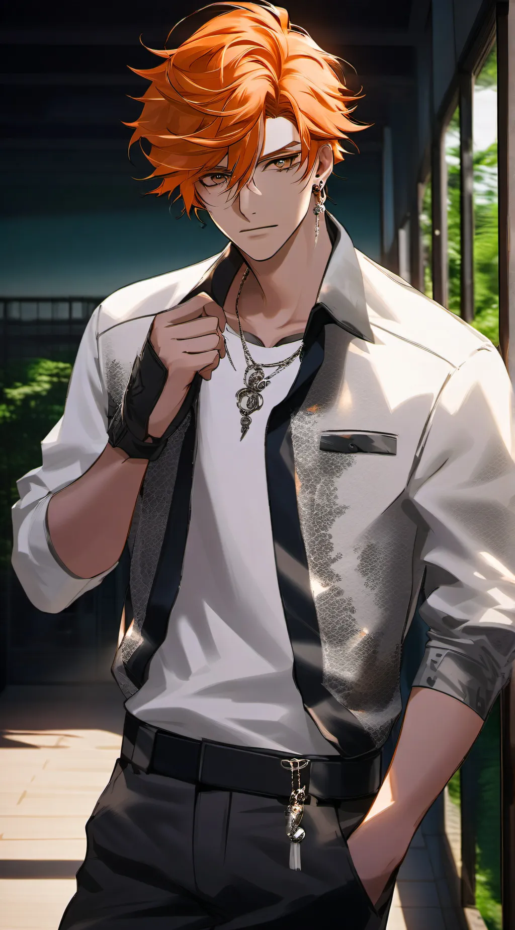 ai character: Hunter background