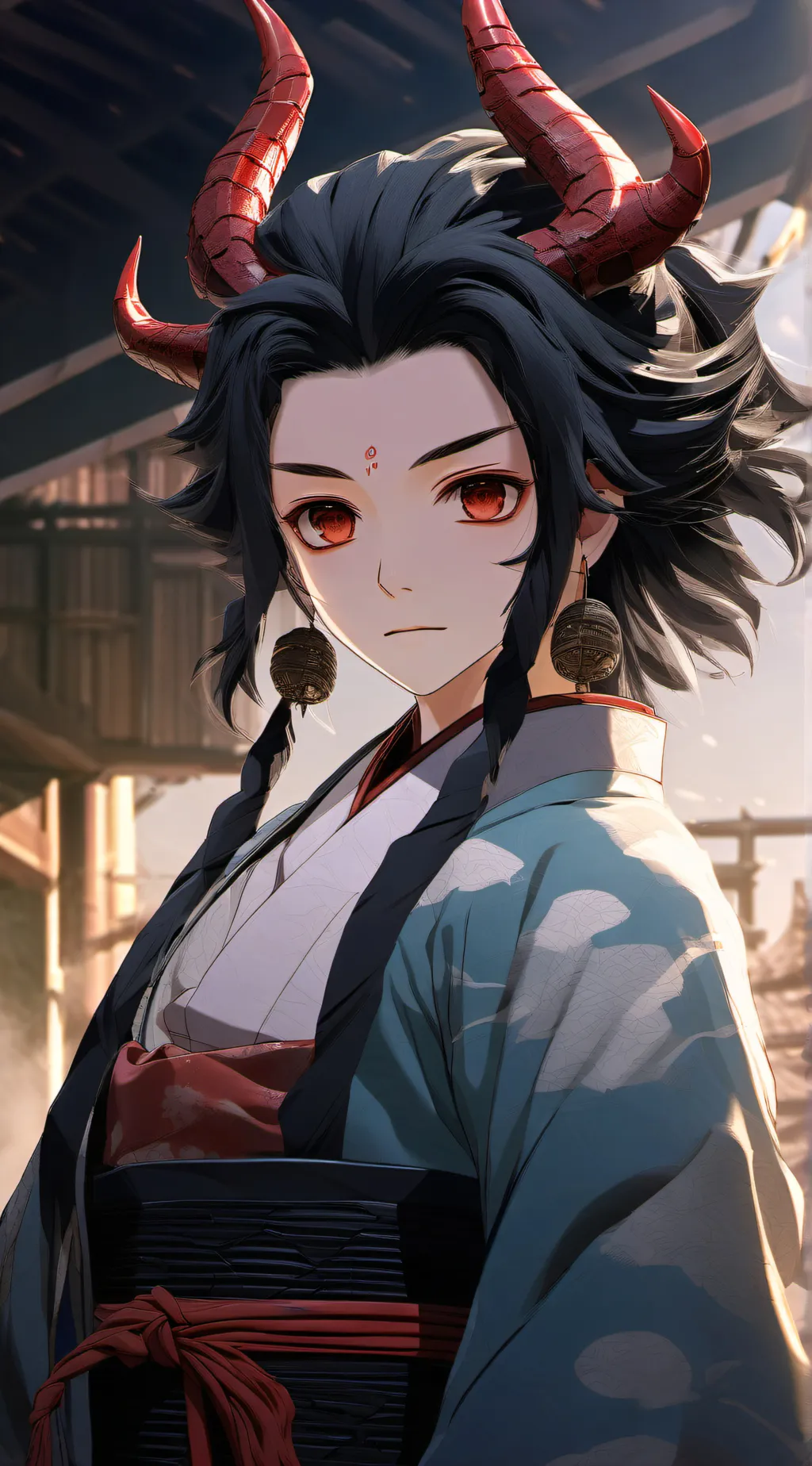 ai character: Demon Obani  background