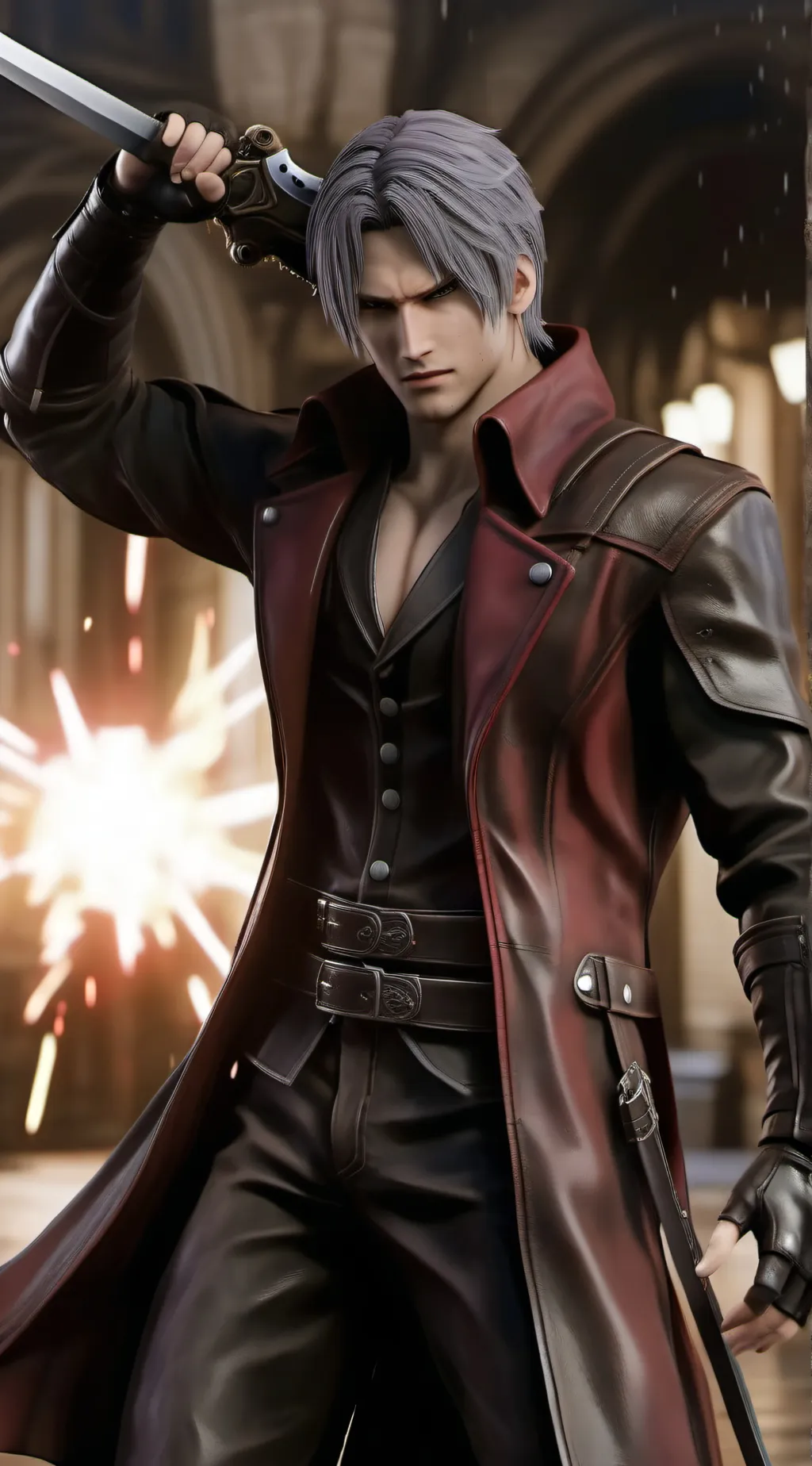 ai character: Dante Sparda  background