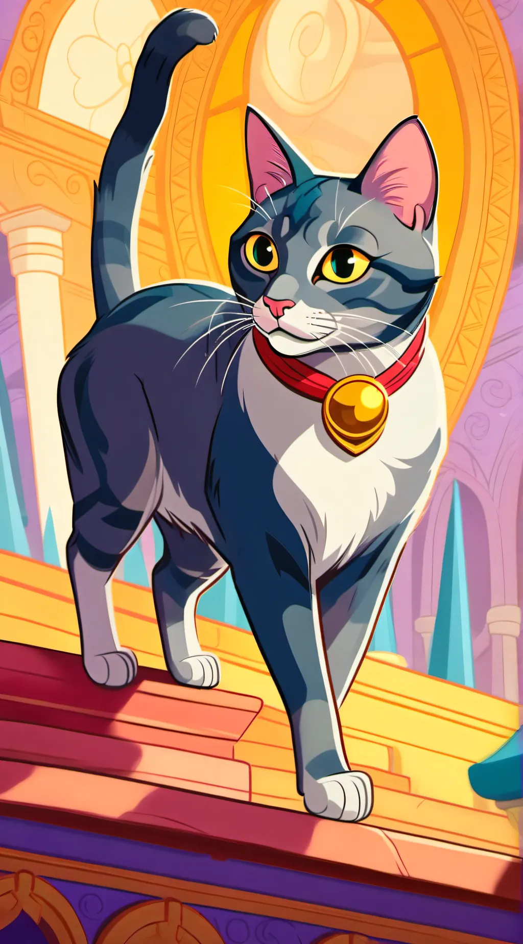 ai character: Katzenwagen background