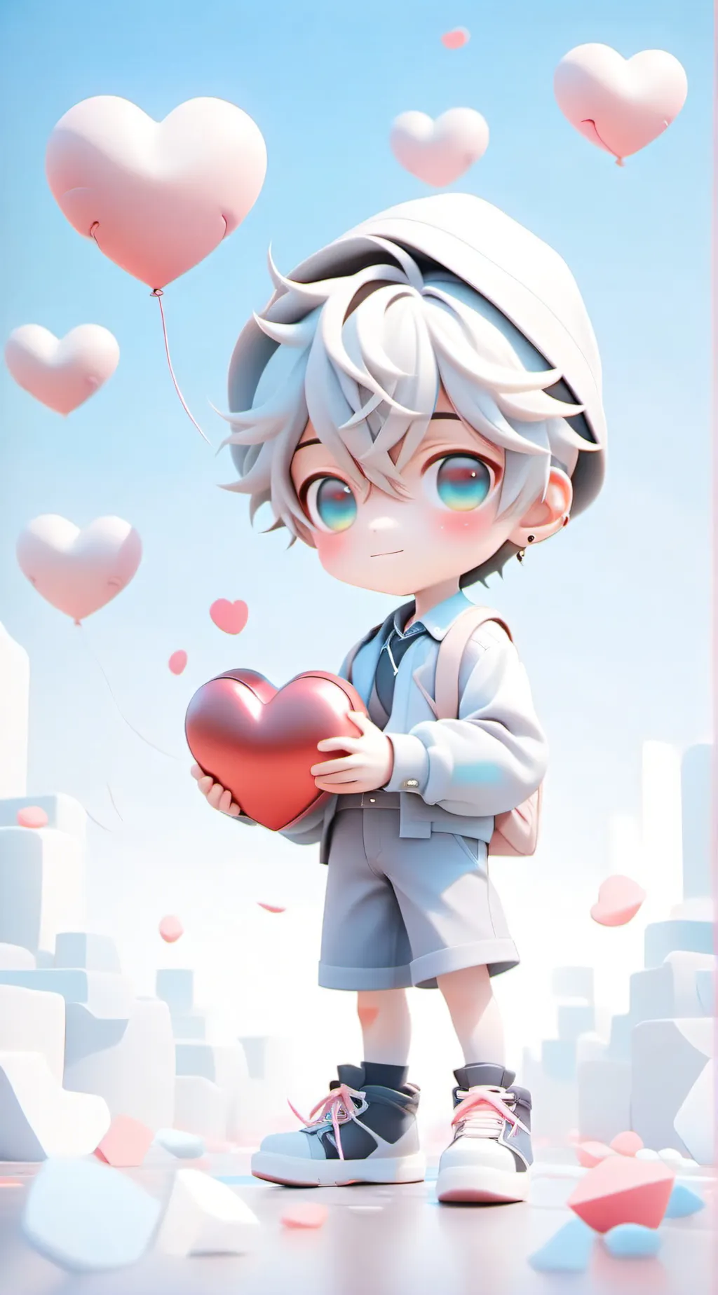 ai character: For sunnygachafore background