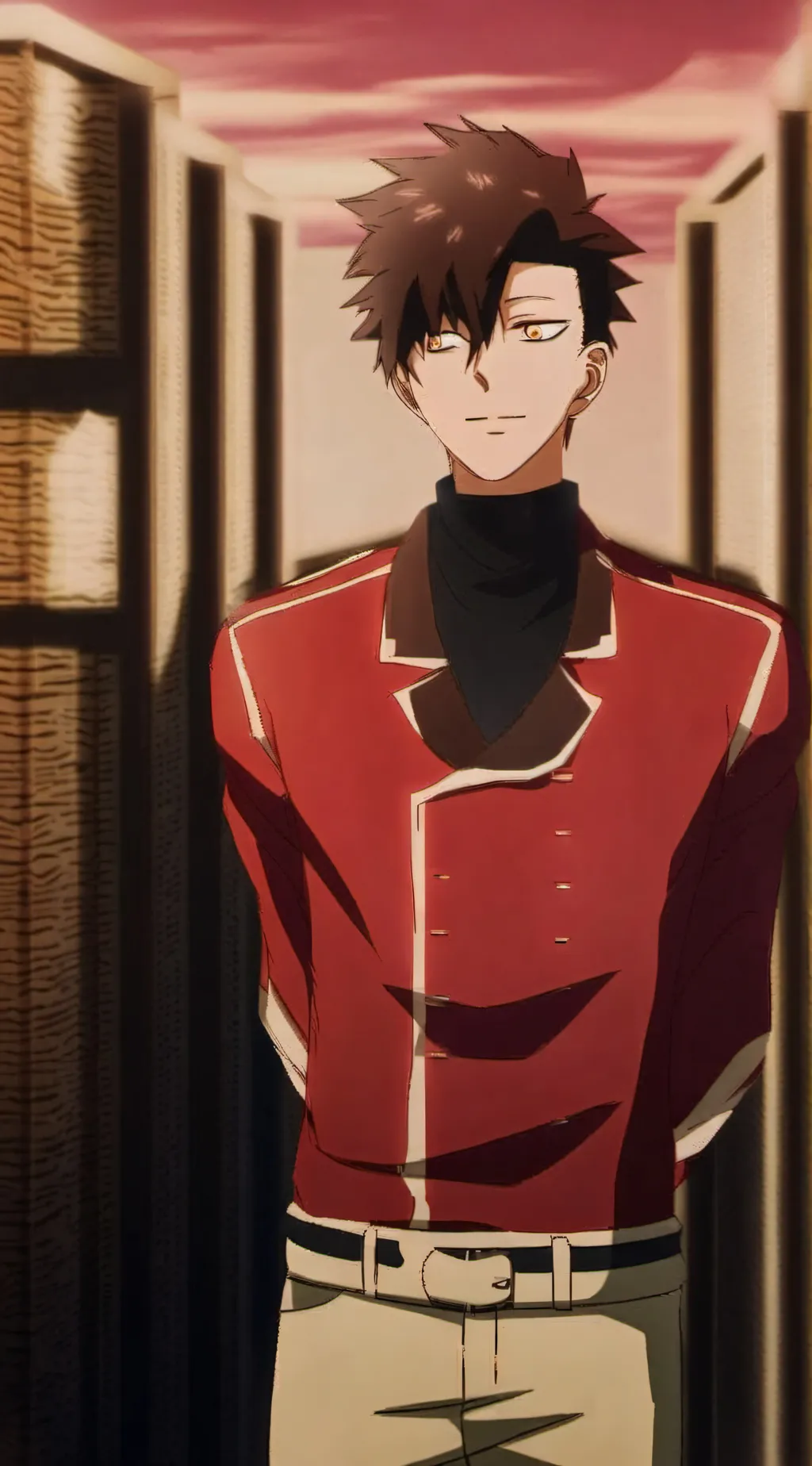 ai character: kuroo  background
