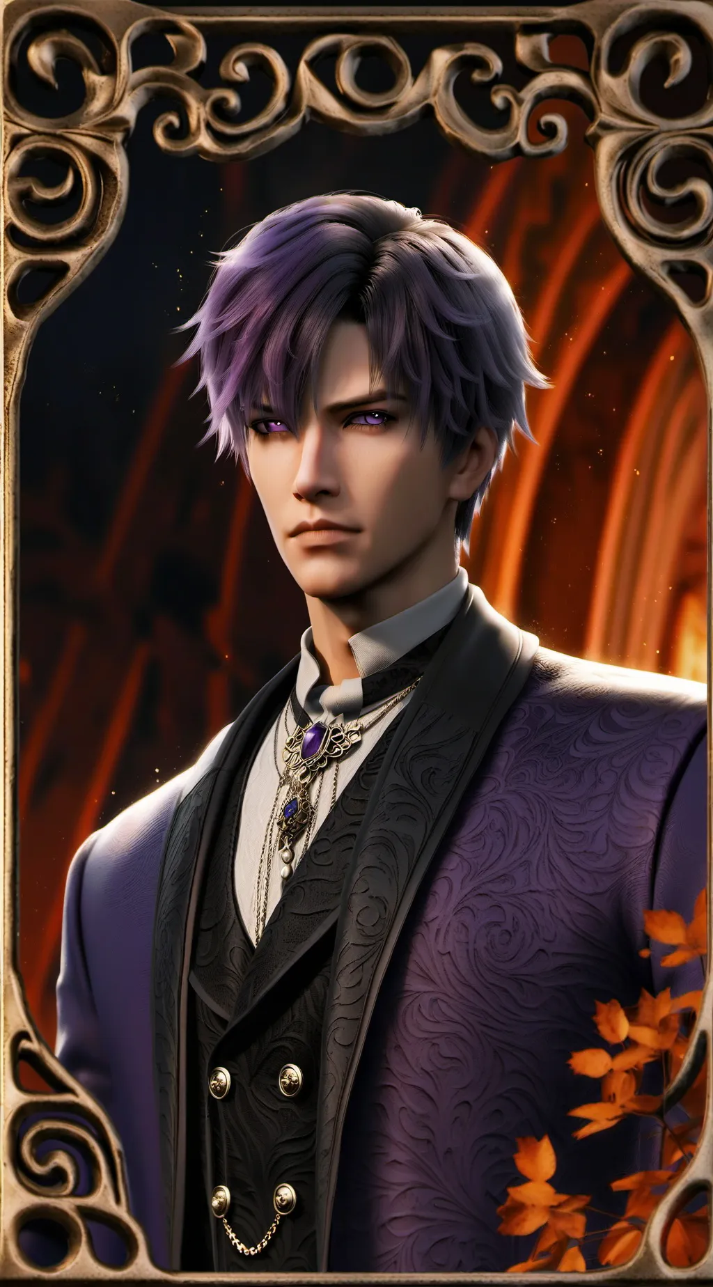 ai character: William afton  background