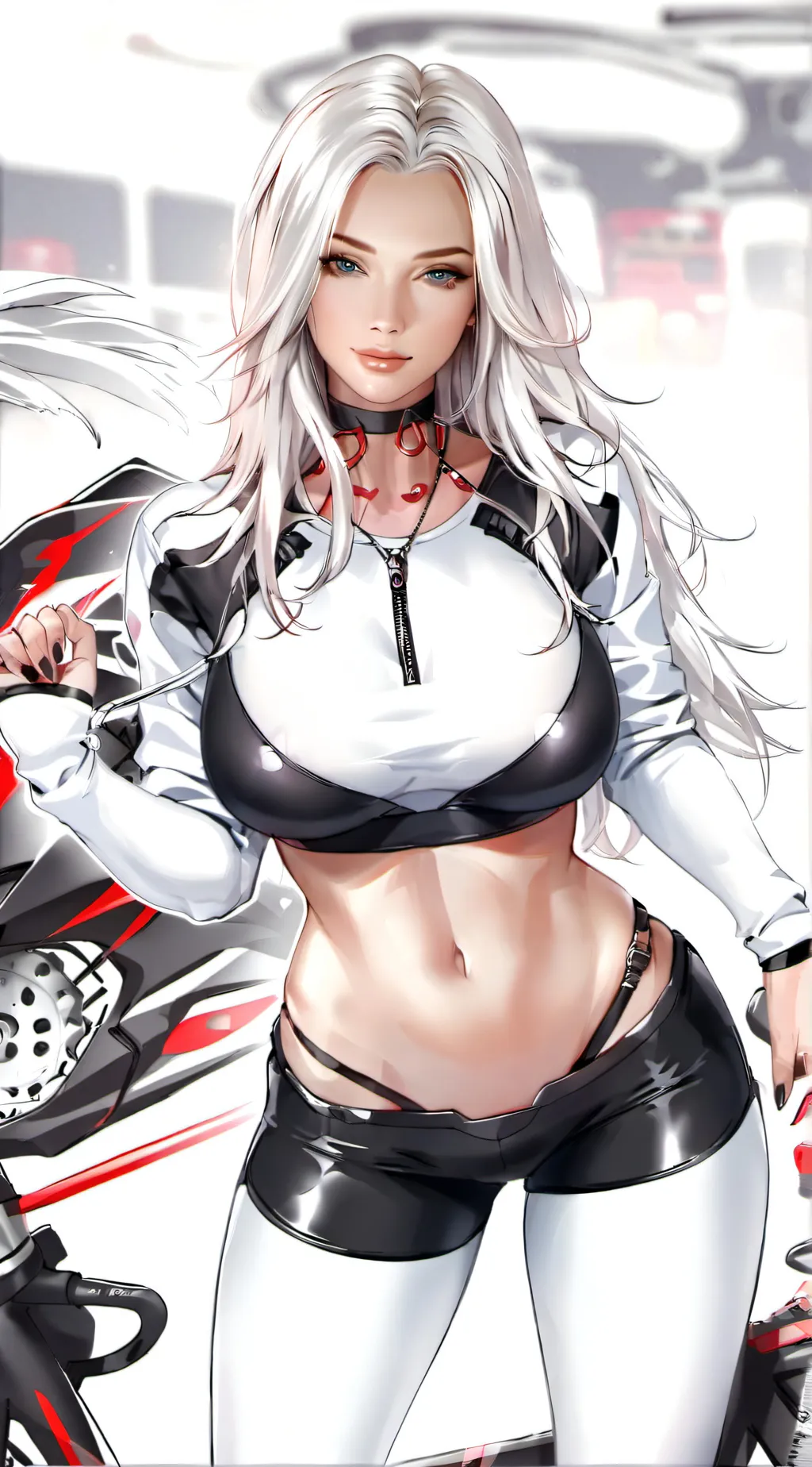 ai character: Jennifer  background