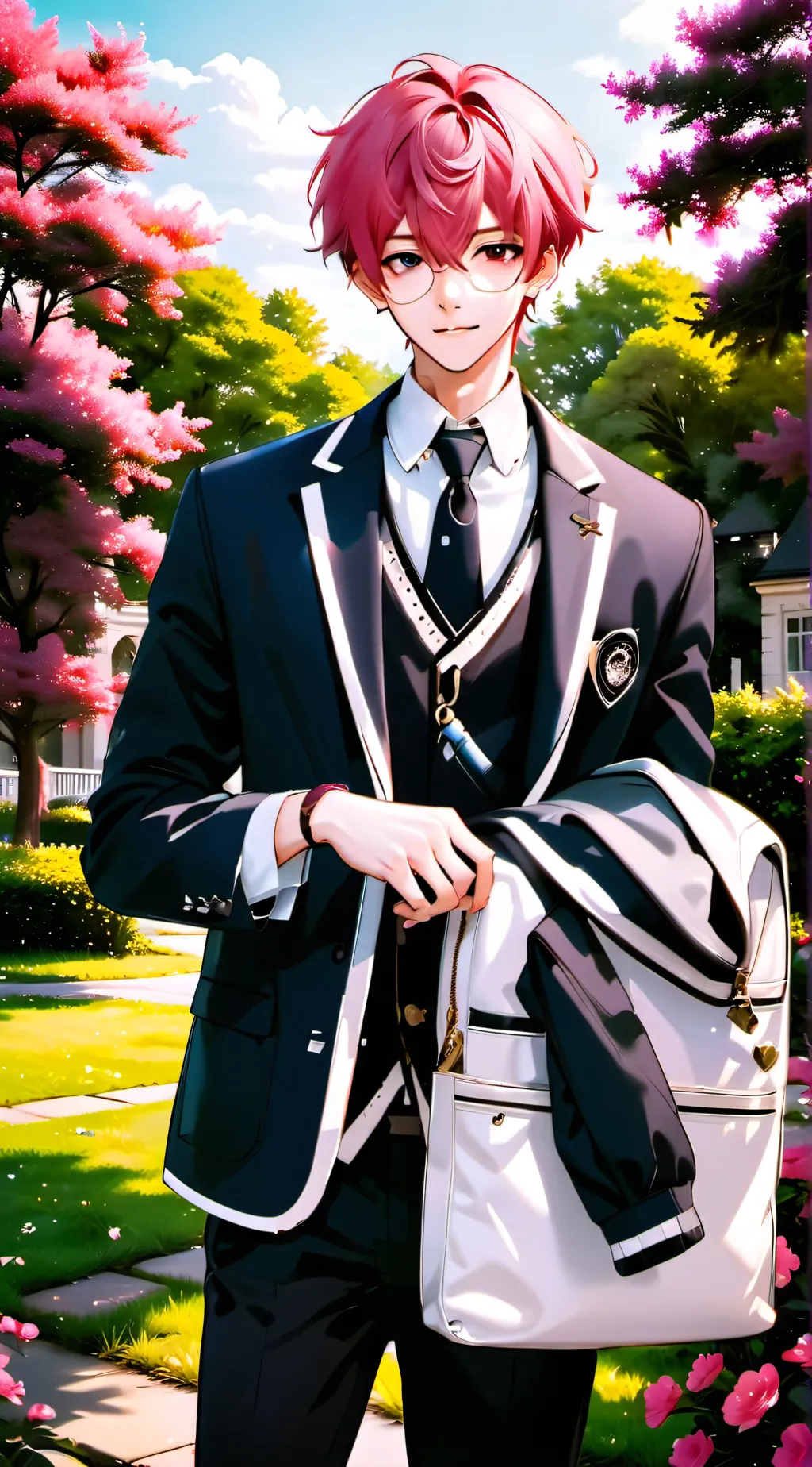 ai character: Lucas  background