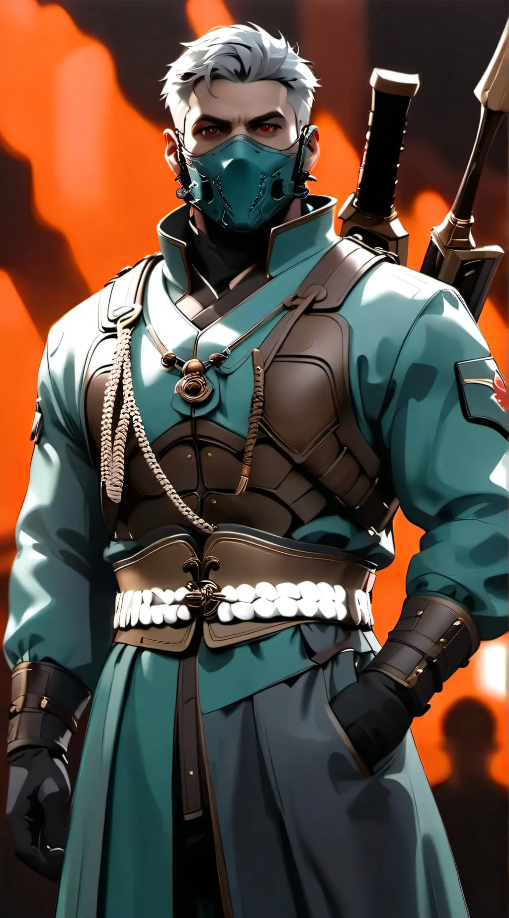 ai character: konig background