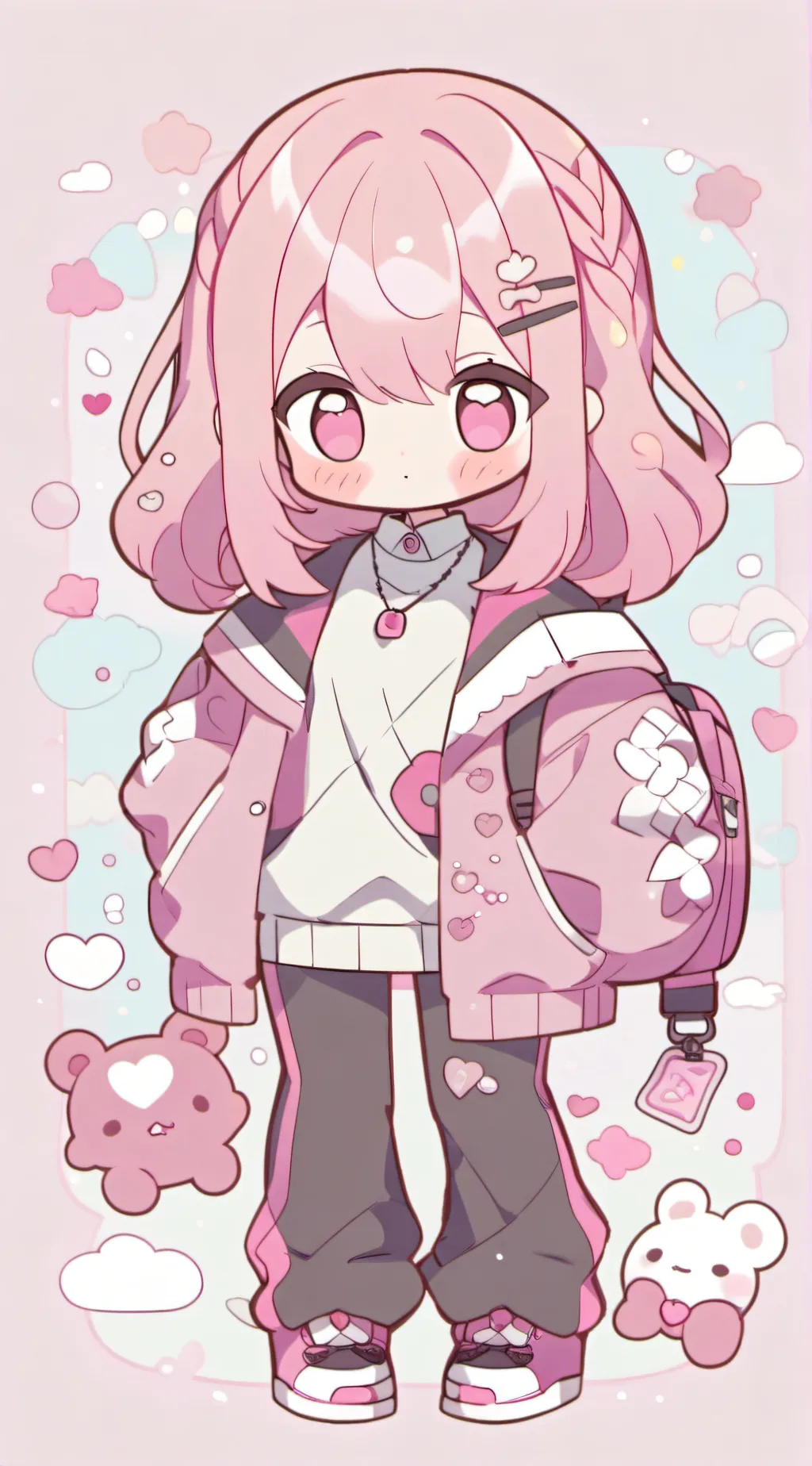 ai character: Emily  background