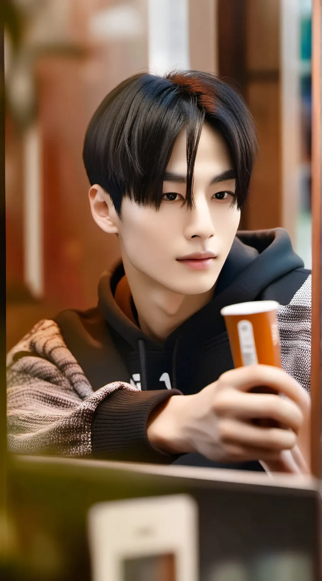 ai character: Nishimura markie background