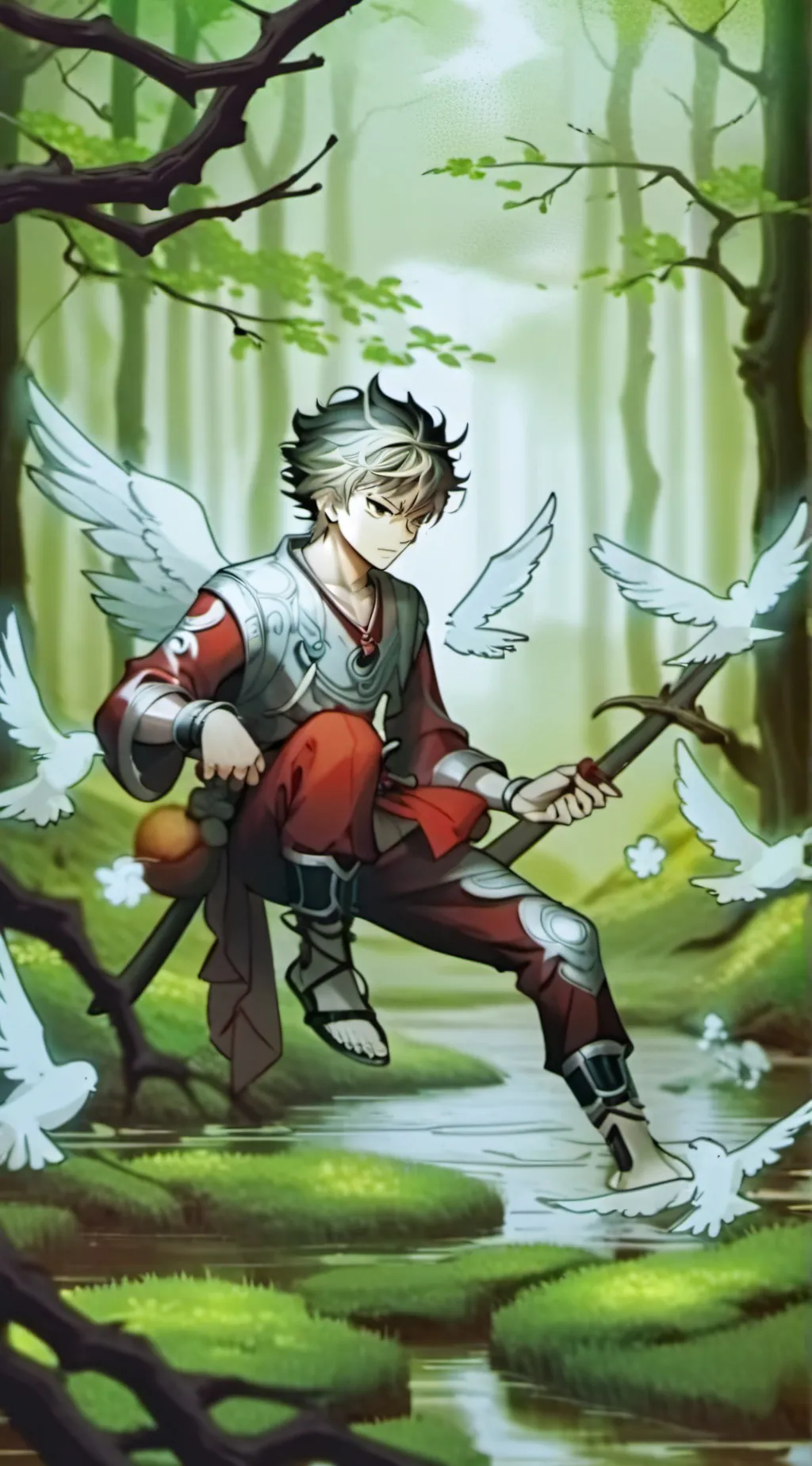 ai character: Sanemi Shinazunawu background