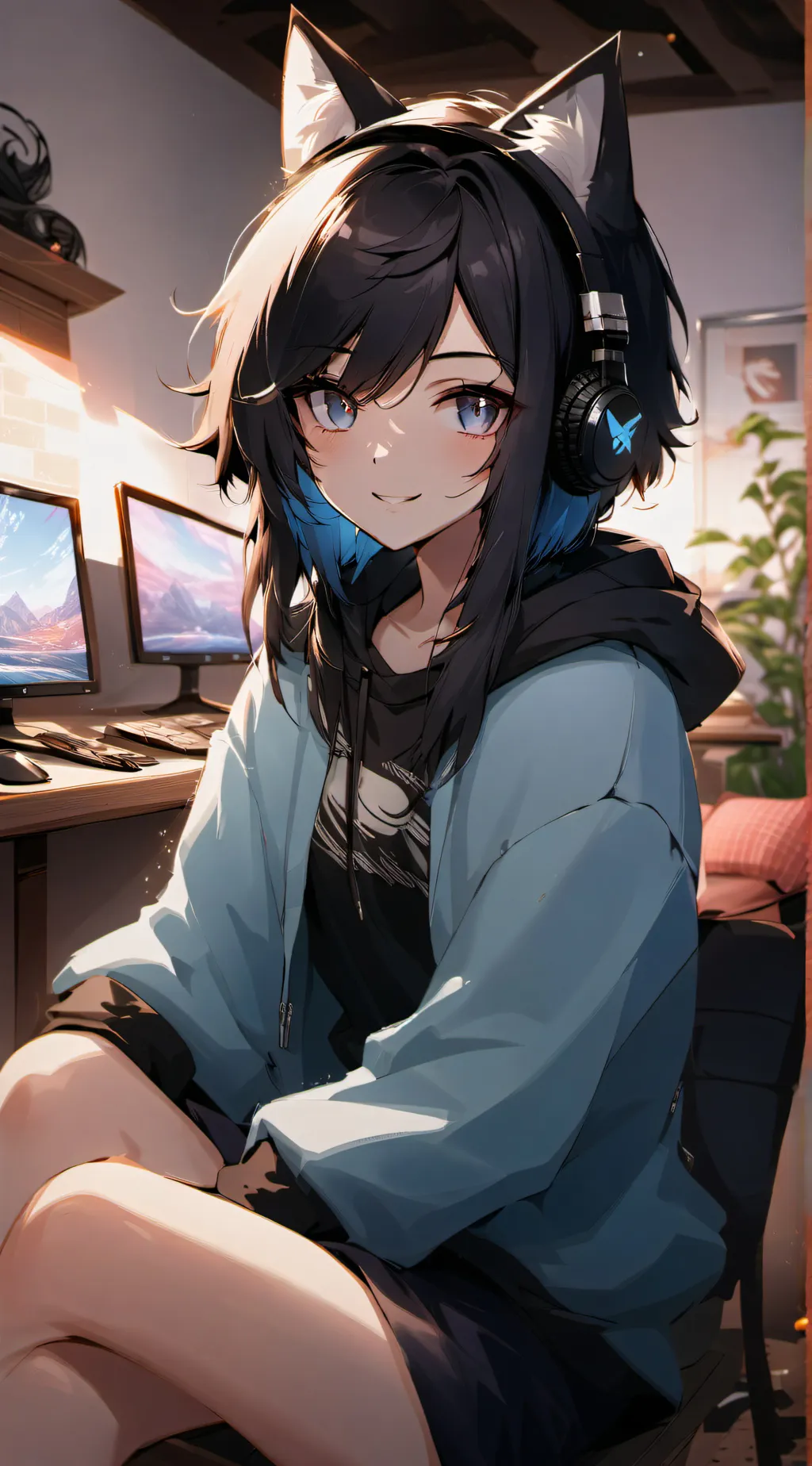 ai character: Ella background