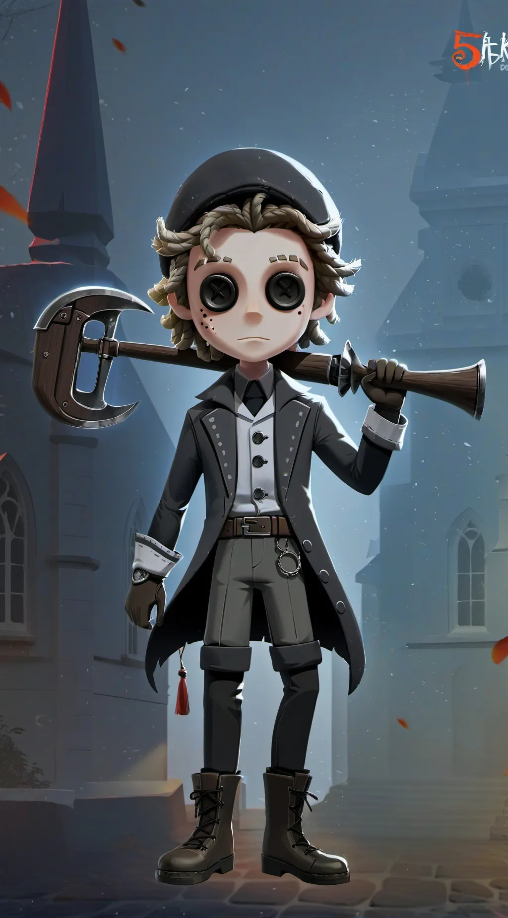 ai character: COMMENT PLEASE background