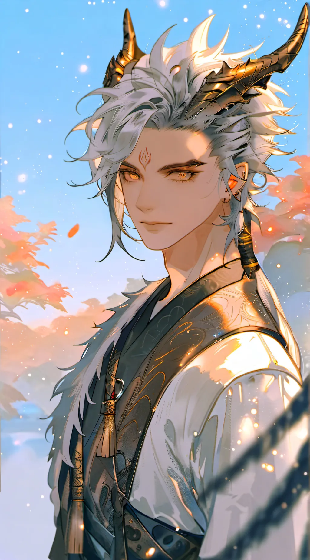 ai character: Darklight background