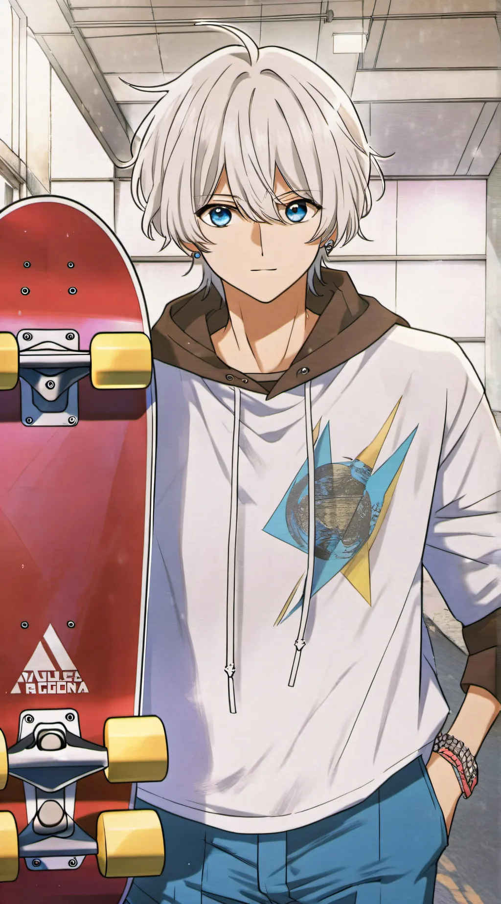 ai character: Killua N Gon background