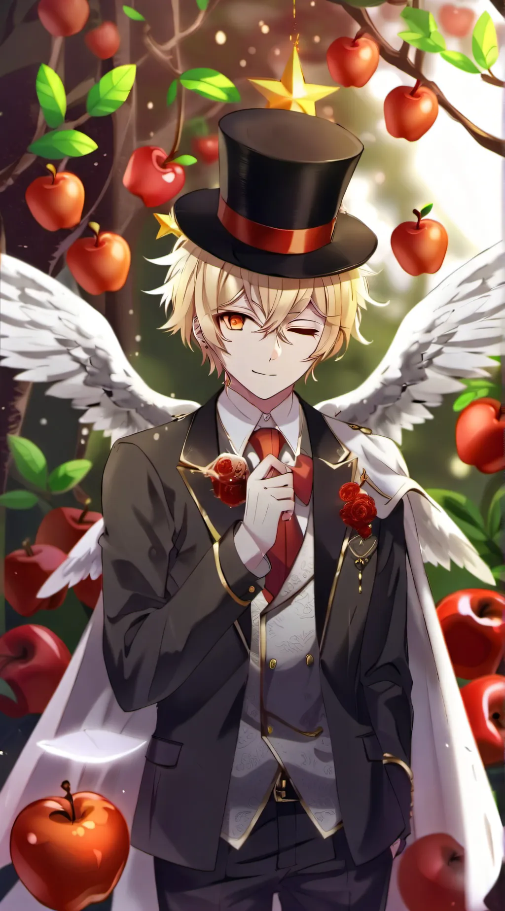 ai character: Dear Lucifer  background