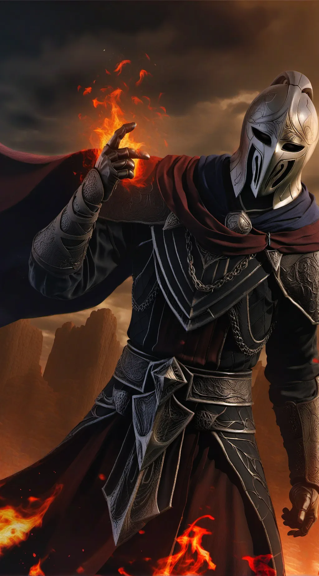 ai character: my name ID  background