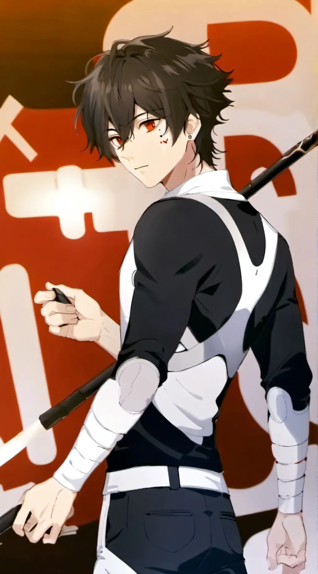 ai character: tanjiro background