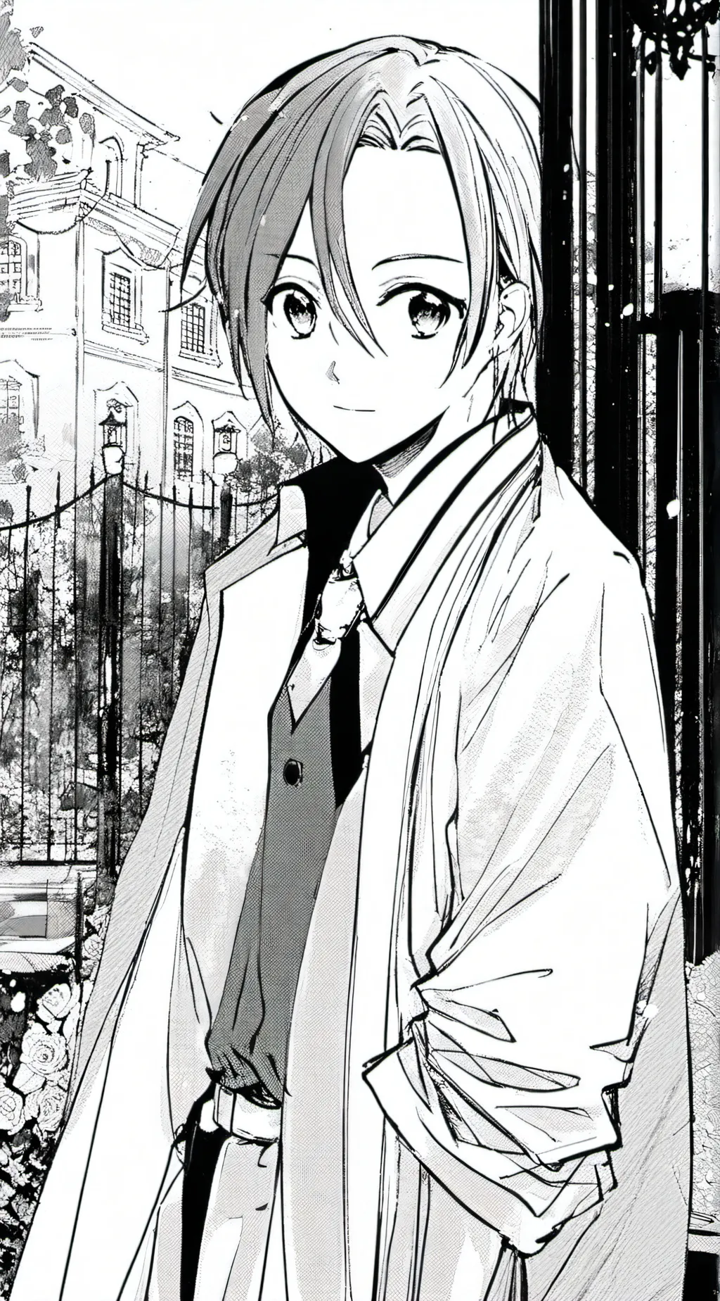 ai character: David  background