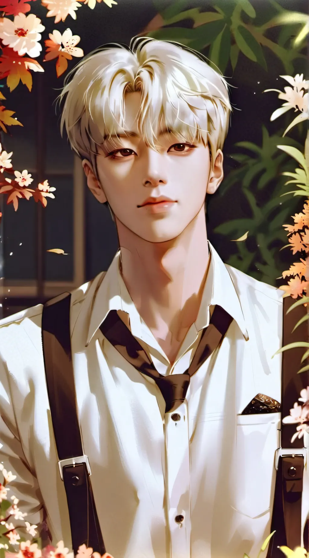 ai character: Jay enhypen background