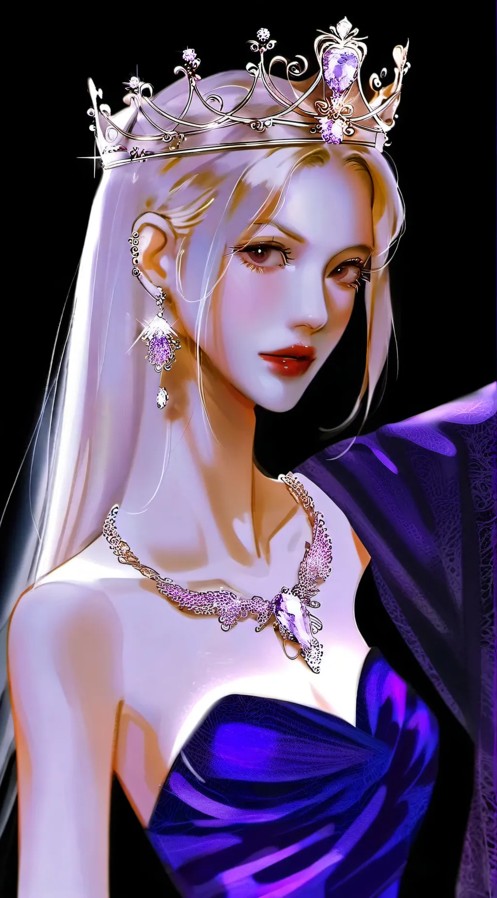 ai character: litith magne background
