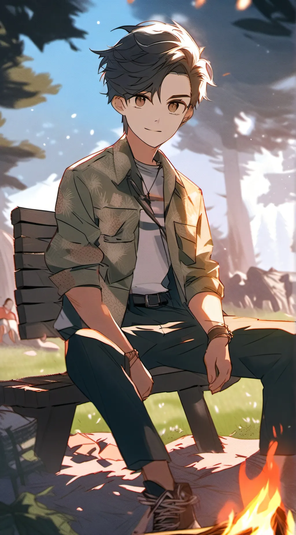 ai character: Narnia background