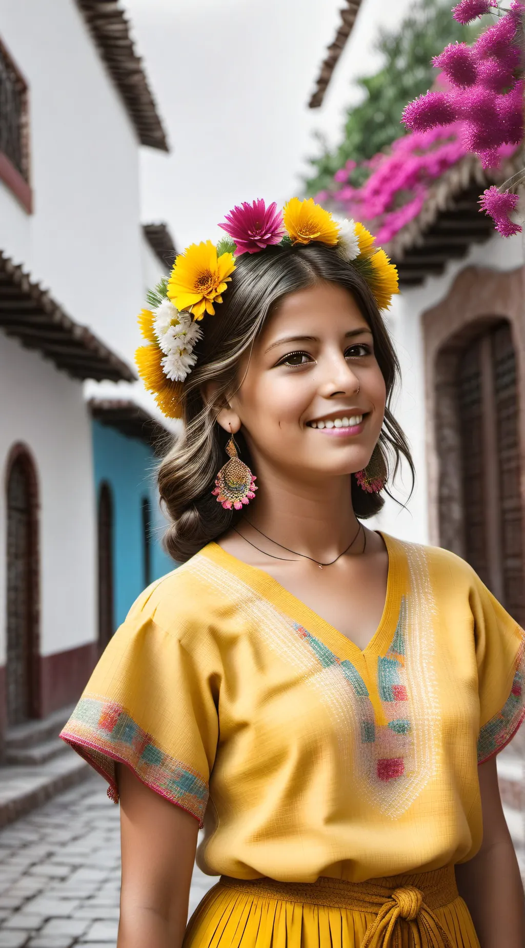 ai character: Brittney (Spanish) background