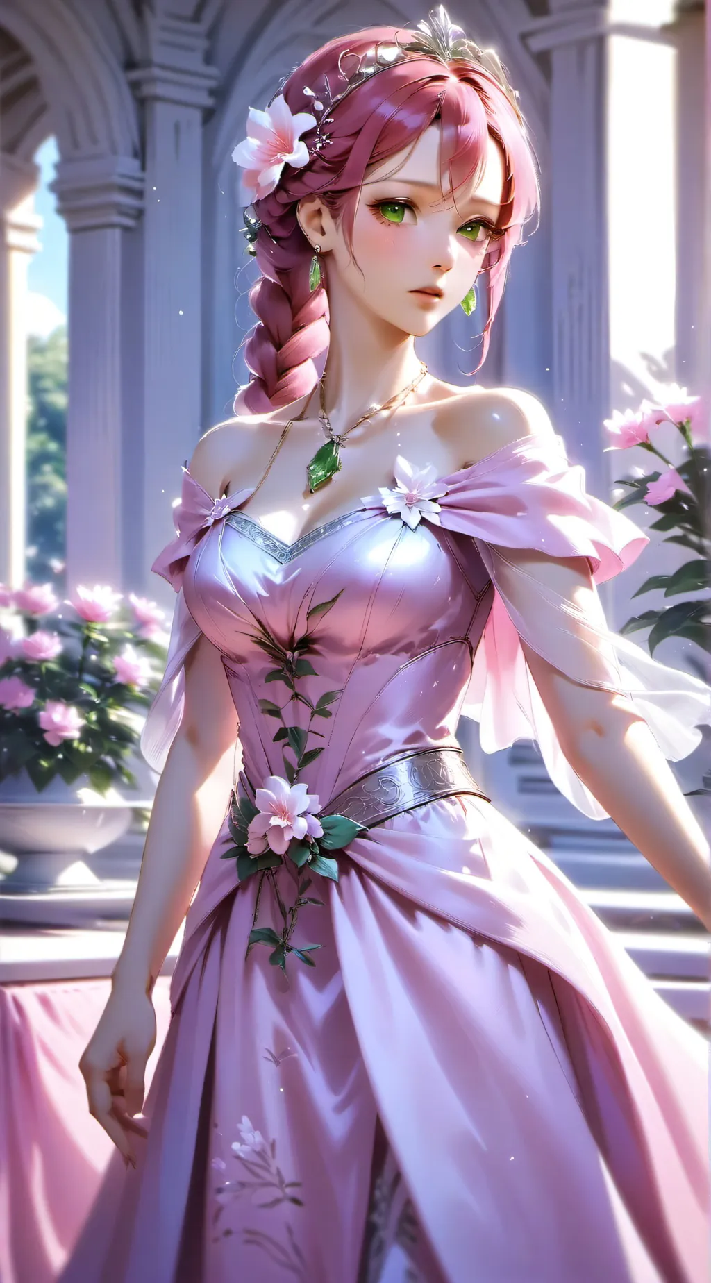 ai character: Lilicea background