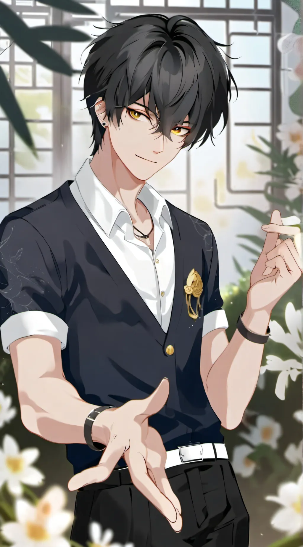 ai character: Aiden background