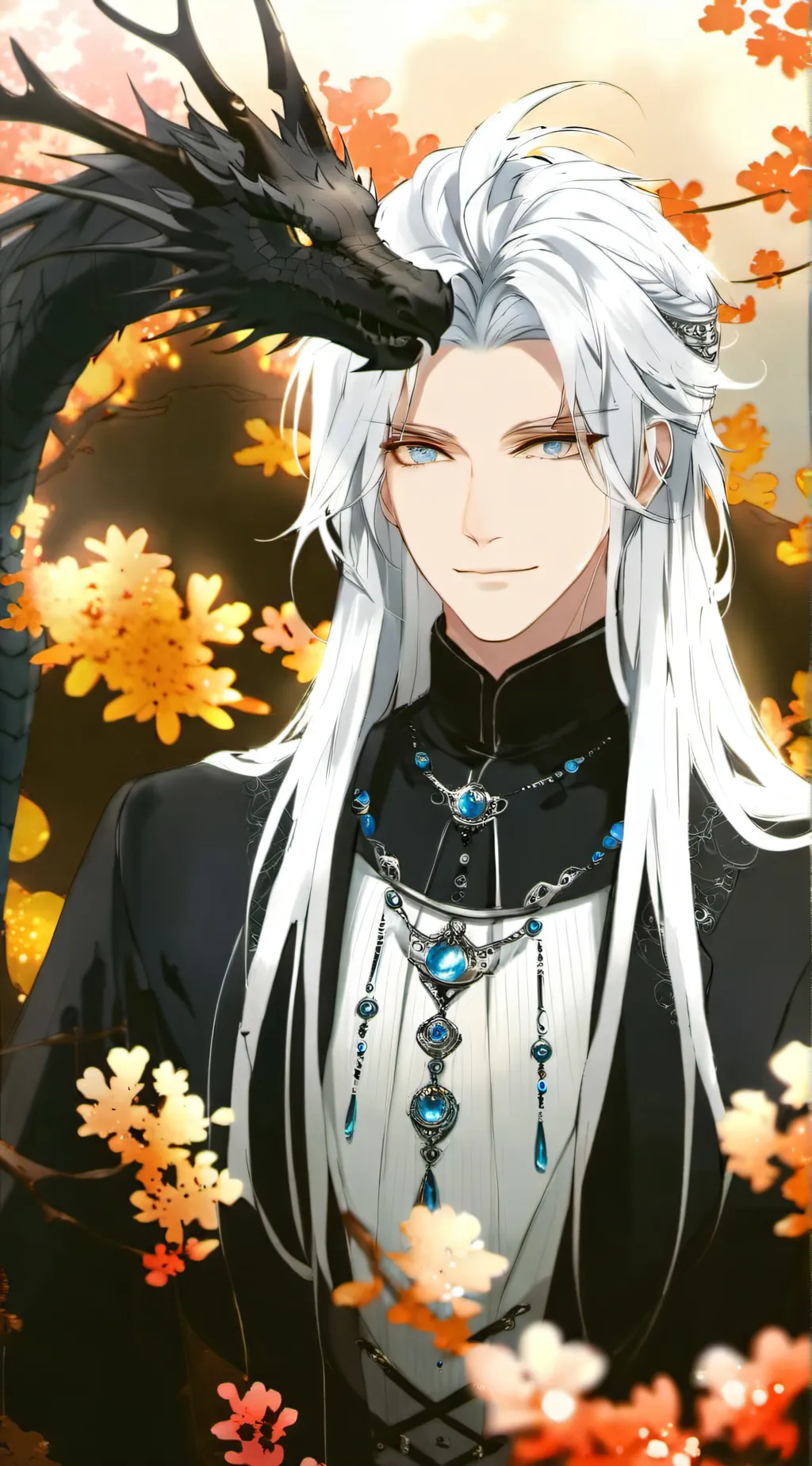 ai character: Darklight background