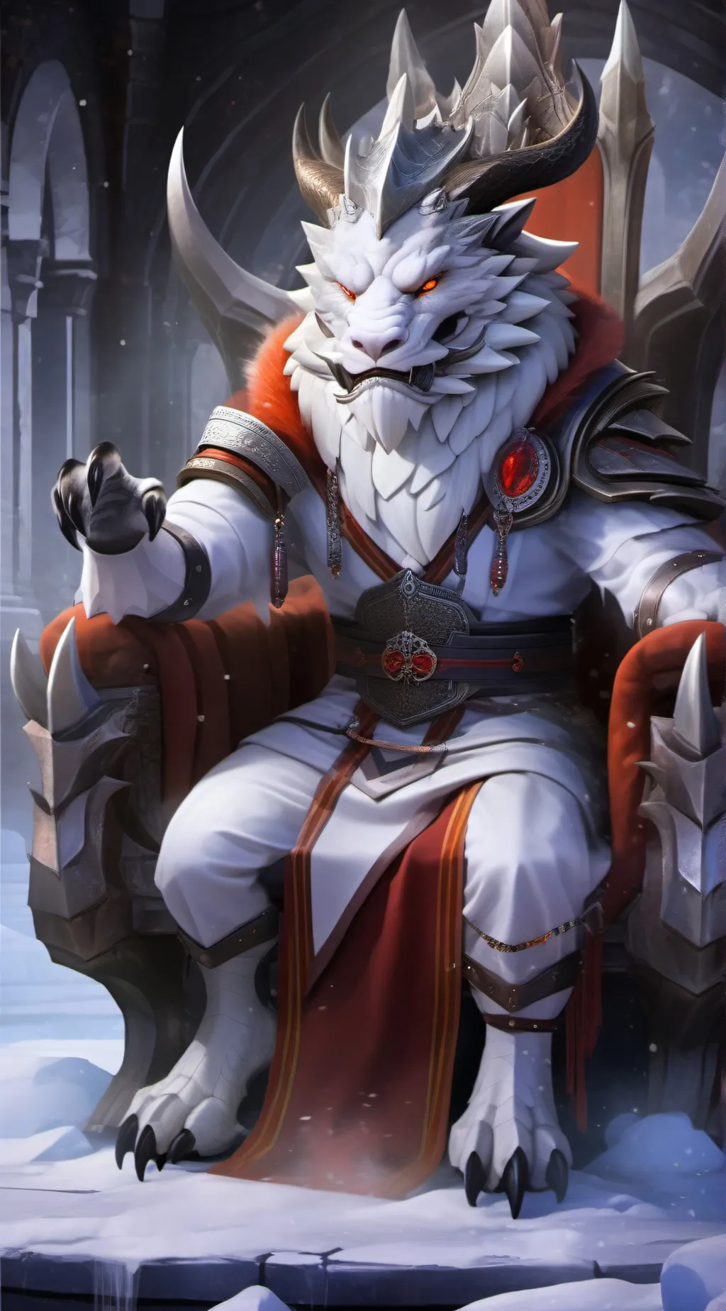 ai character: king   alex background