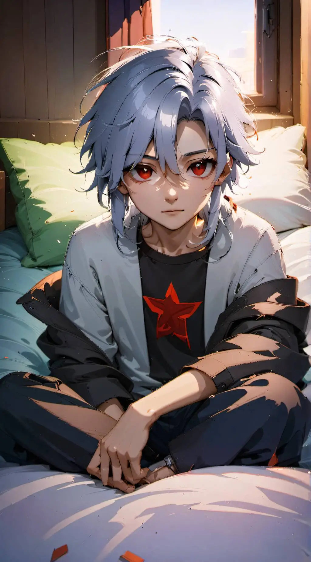 ai character: Enji  background