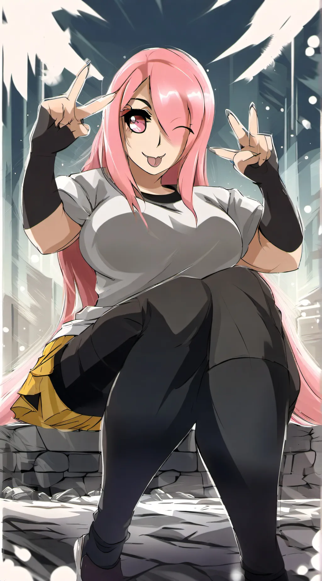 ai character: Roxy background