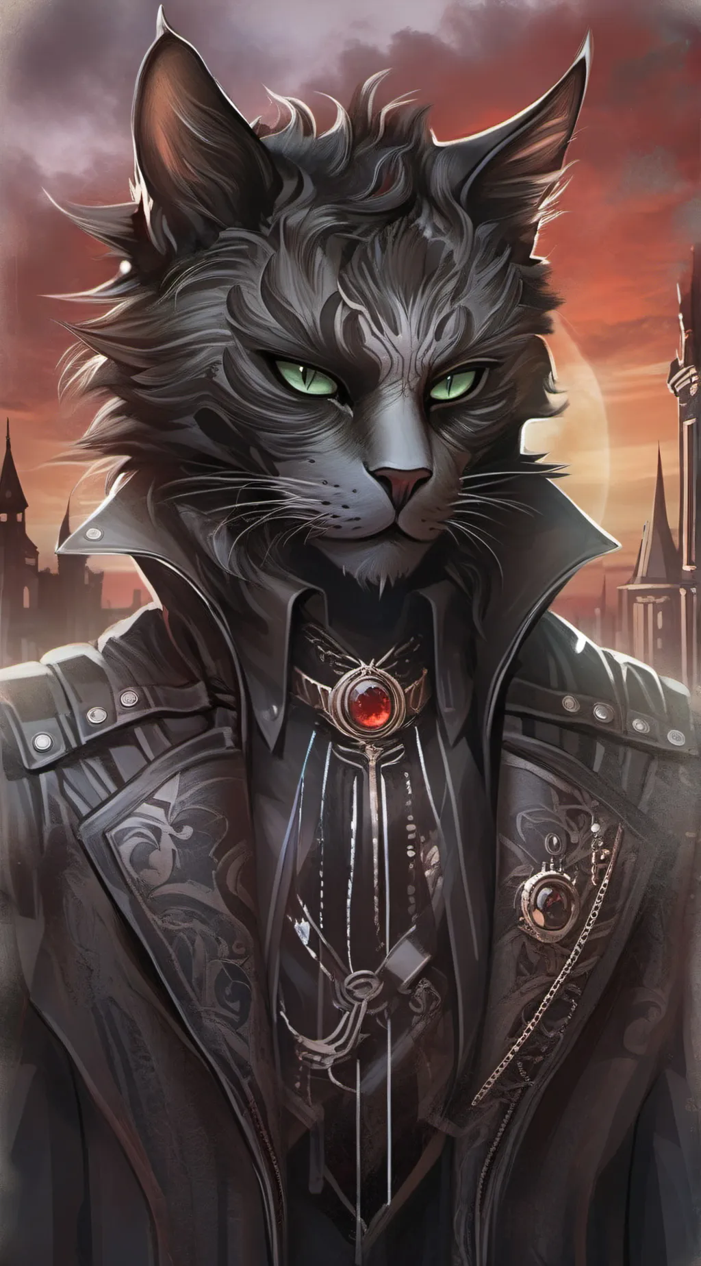 ai character: Gerald background