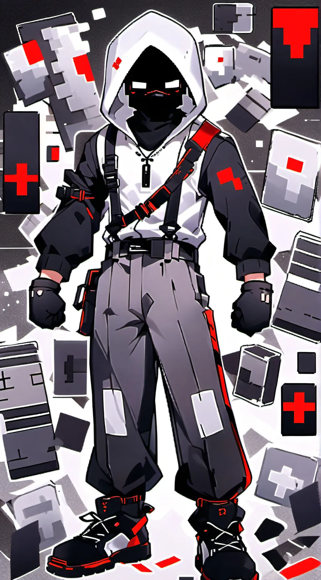 ai character: Badboyhalo background