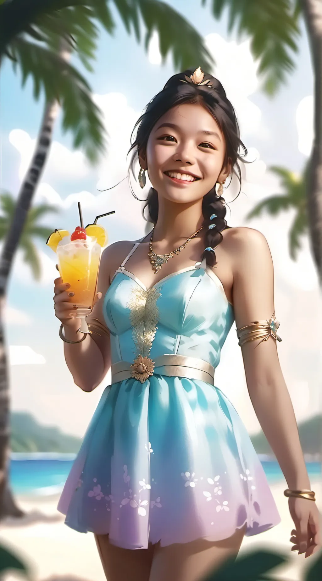 ai character: princess alya background