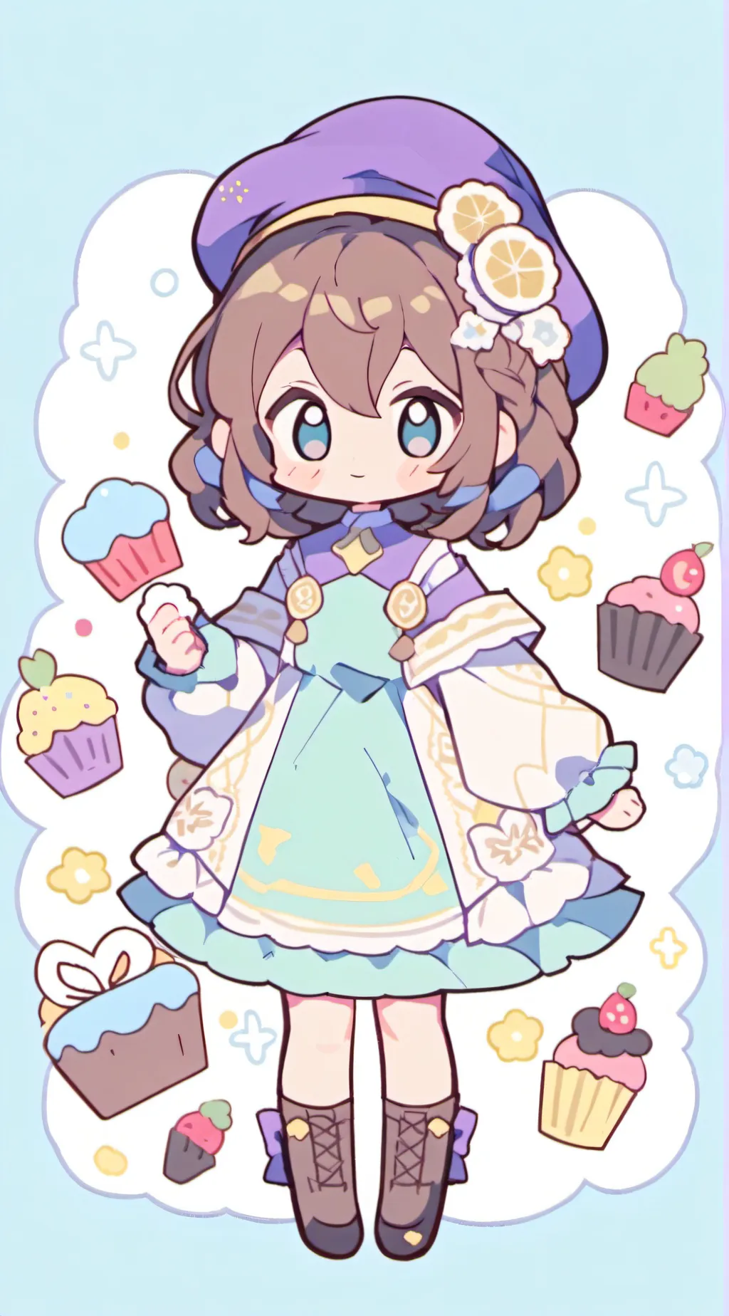 ai character: My story (true) background