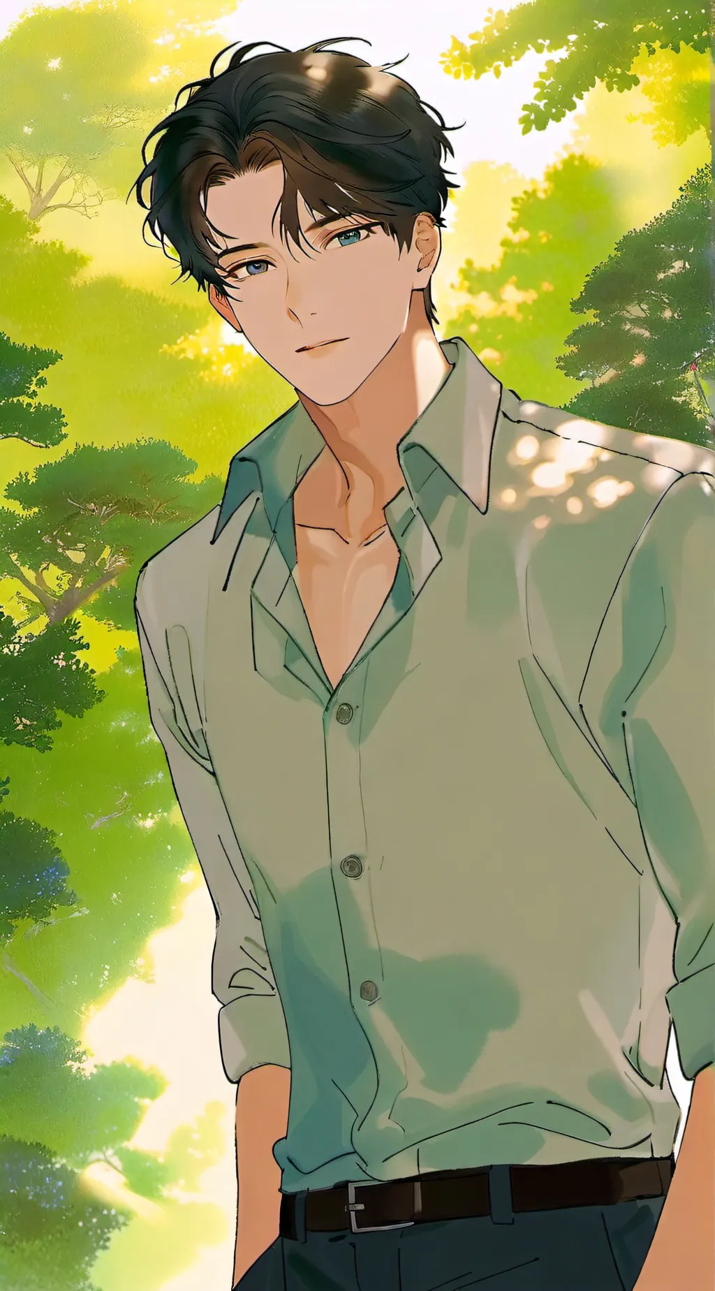 ai character: Maveryk background