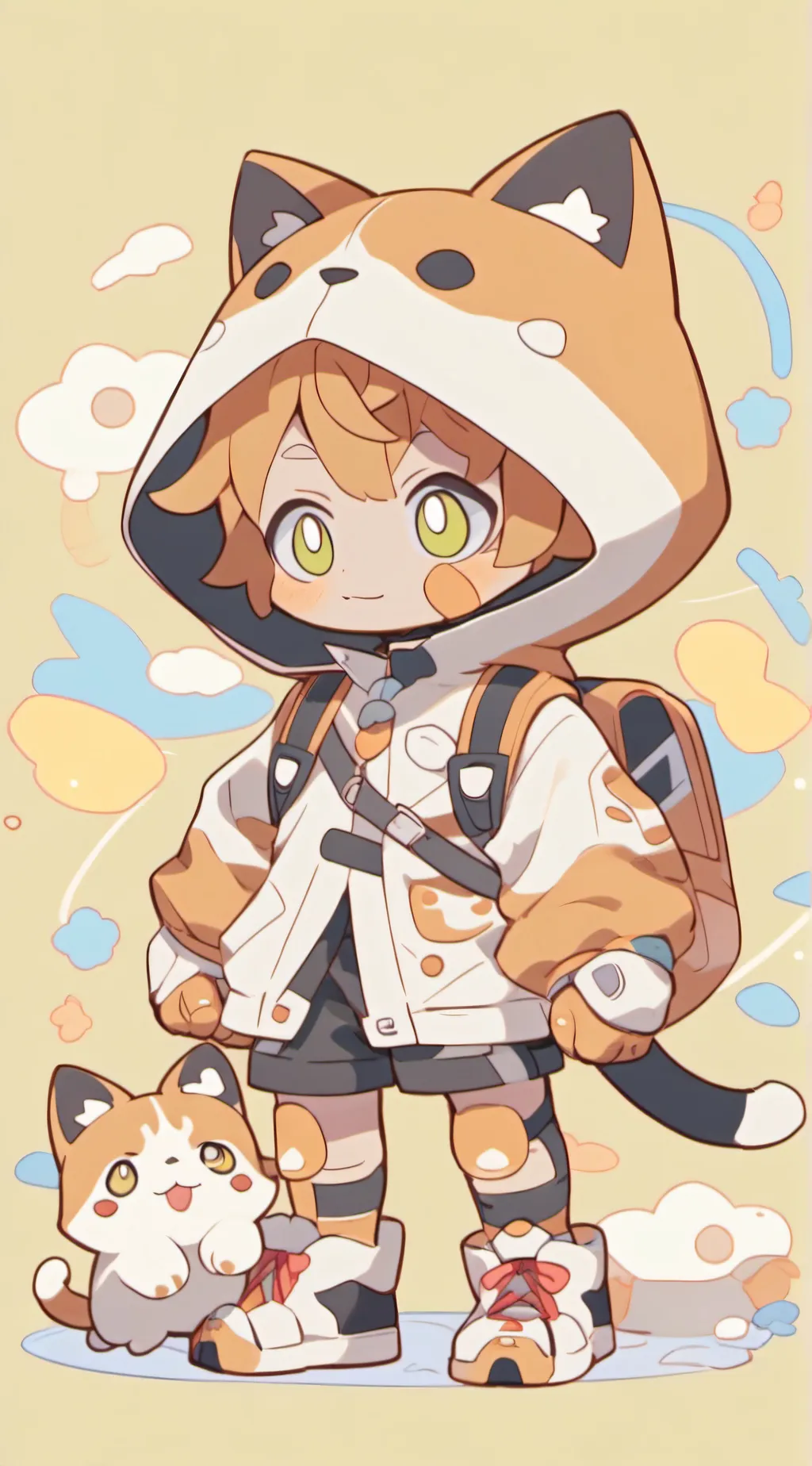 ai character: Catty background