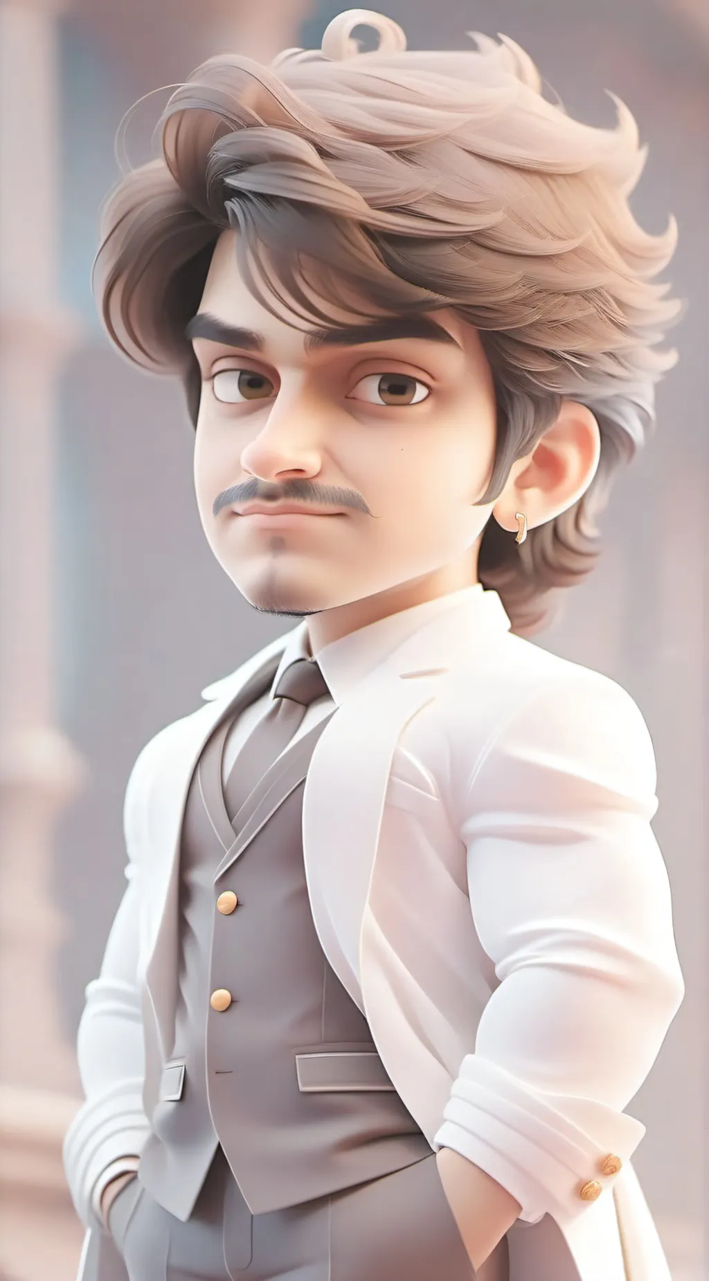 ai character: Nikolaos Konstanz  background