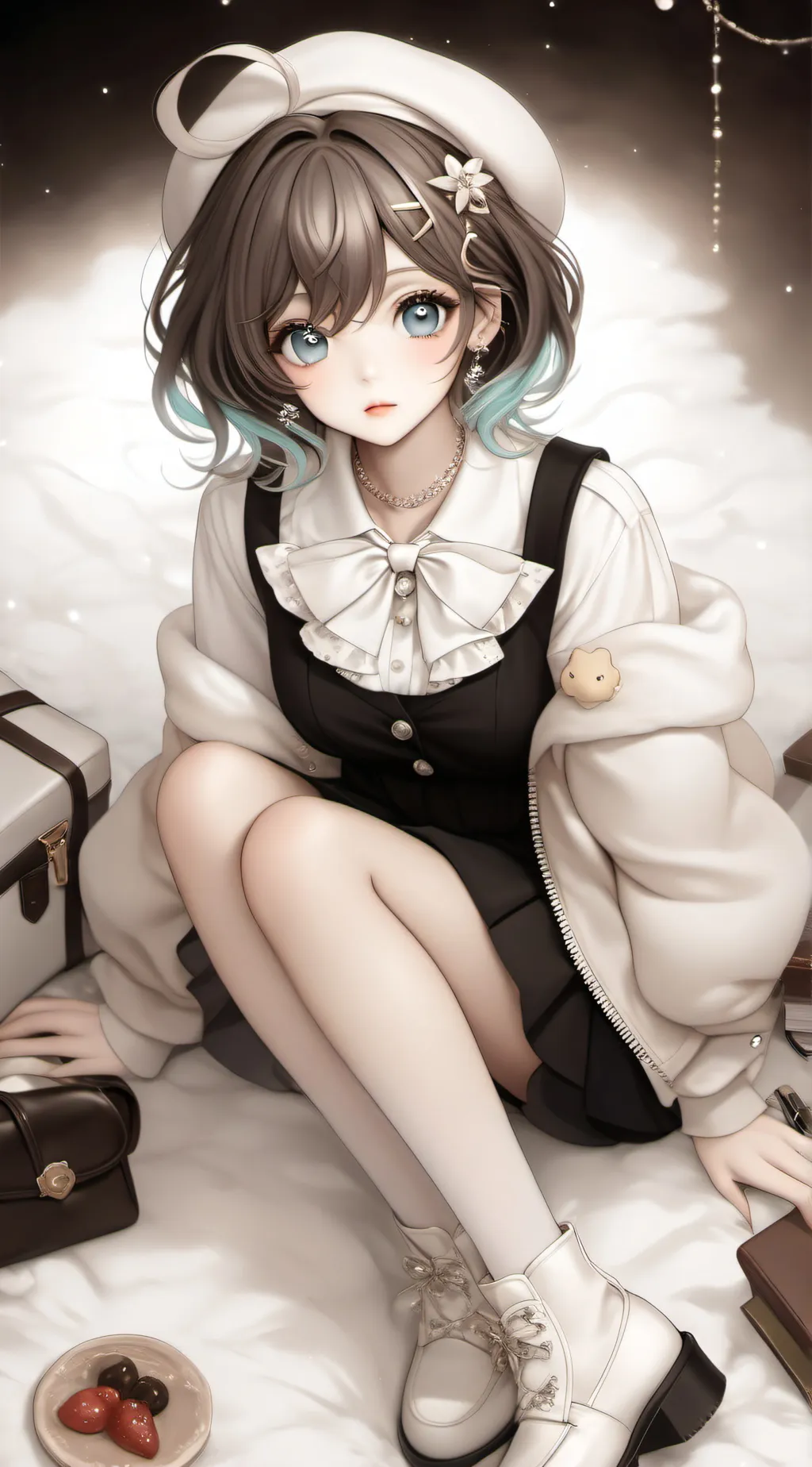 ai character: Mica background